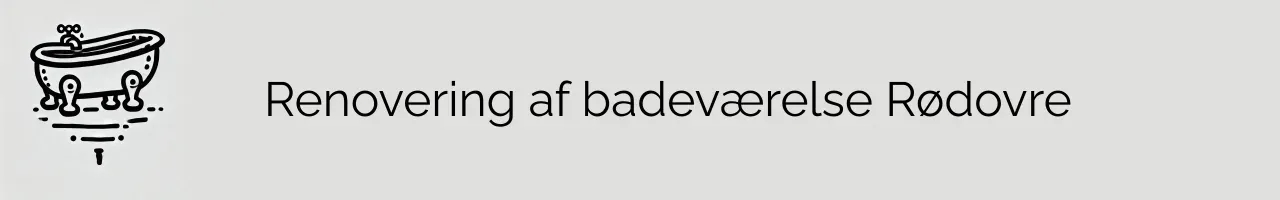 Renovering af badeværelse Rødovre